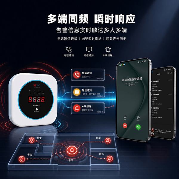 门磁传感器与智能灯联动