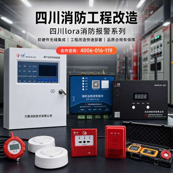 绵阳天府新区火灾风险隐患整治：万霖消防改造赋能消防安全数字化转型