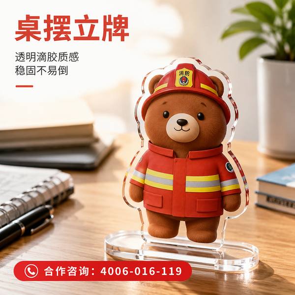 青岛万霖消小熊消防应用