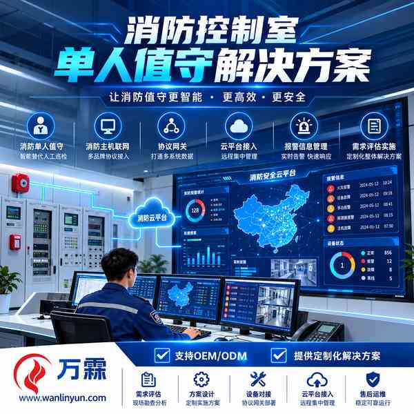 武汉市消防单人值守远程监管：误报反复怎么处理
