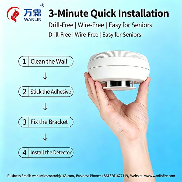NB-IoT独立式烟感：办公室/商业NB-IoT深覆盖免网关，东南亚、中东、欧洲市场认证齐全