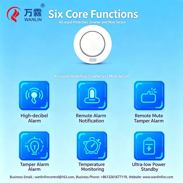 德标消防烟雾报警器：编码型烟雾探测器欧盟认证源头直供，200pcs起订