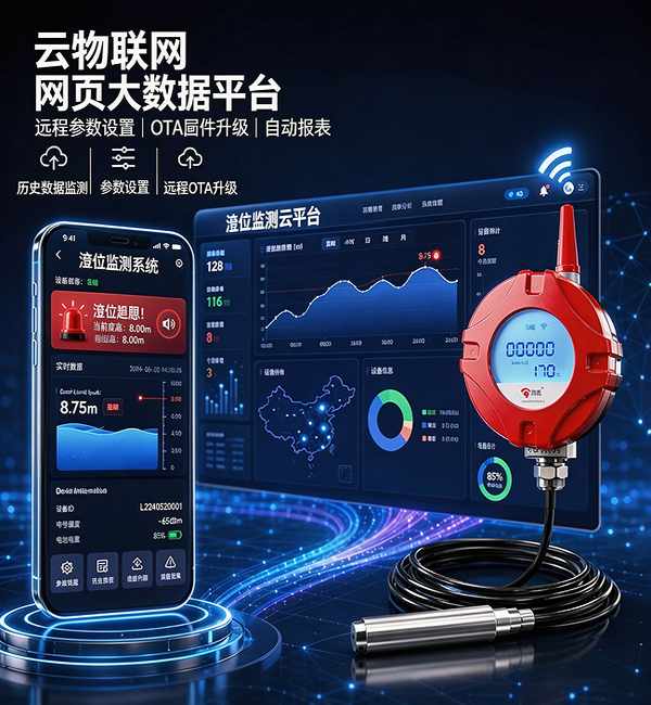 万霖消防：汉川市市政管网4G地埋油罐液位传感器监测改造优选