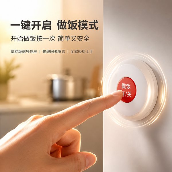 万霖消防：临沧社区日间照料中心厨房防火升级方案——厨房无人报警器