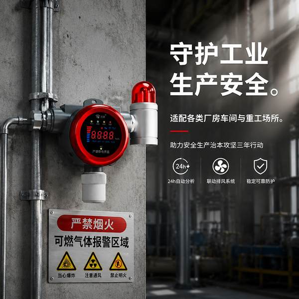 家用燃气报警器哪个好：万霖智慧消防助力庆阳酒店燃气安全升级
