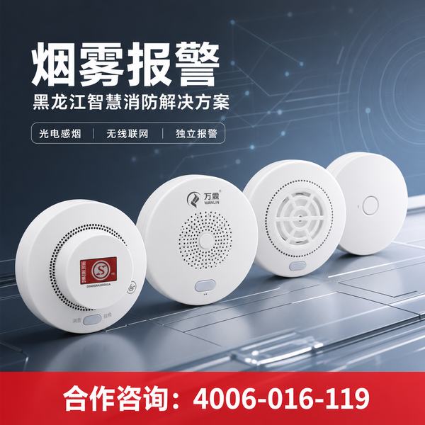 哈尔滨中央大街中学智慧消防改造：万霖NB独立烟感助力消防安全升级