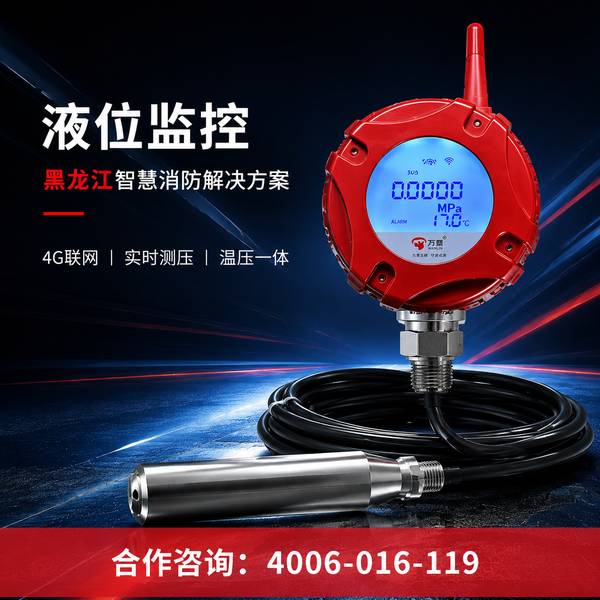 青冈县中学万霖LoRa无线烟感探测器应用