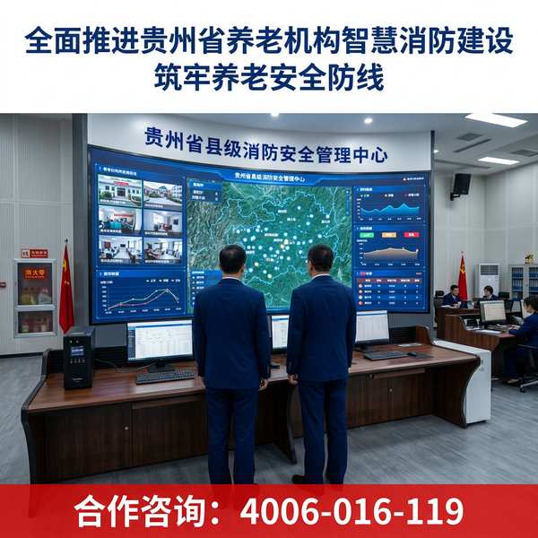 县级中心第三方机构——县级养老机构智慧消防
