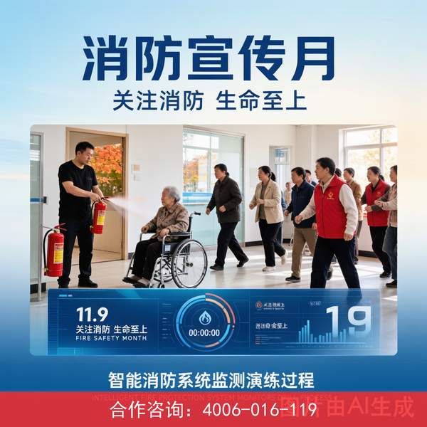 同德养老机构智慧消防远程值守中心平台