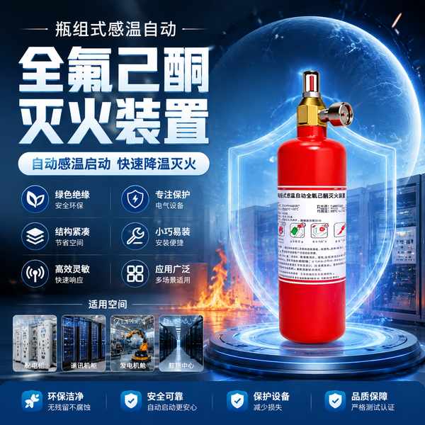 全氟己酮灭火绳 全氟己酮灭火绳