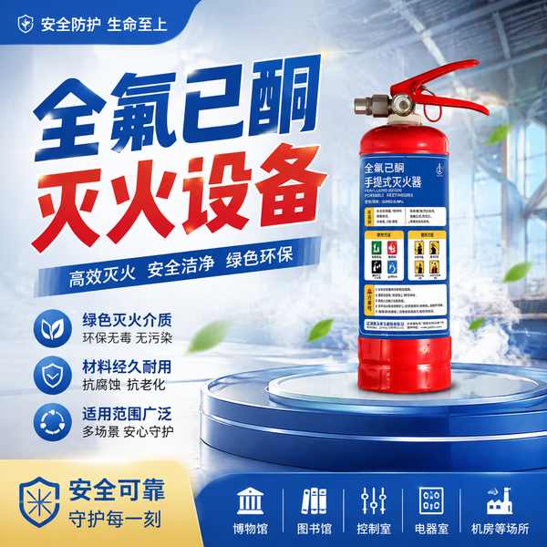 数据中心全氟己酮灭火后无需清理 数据中心全氟己酮灭火后无需清理