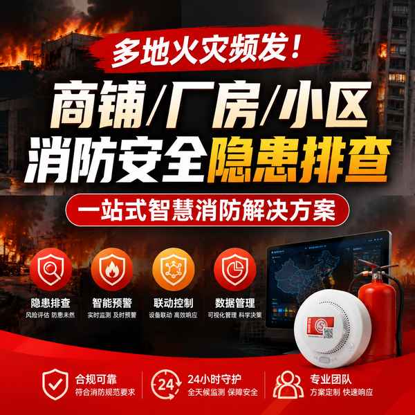 汕头三合一场所智慧消防 汕头三合一场所智慧消防