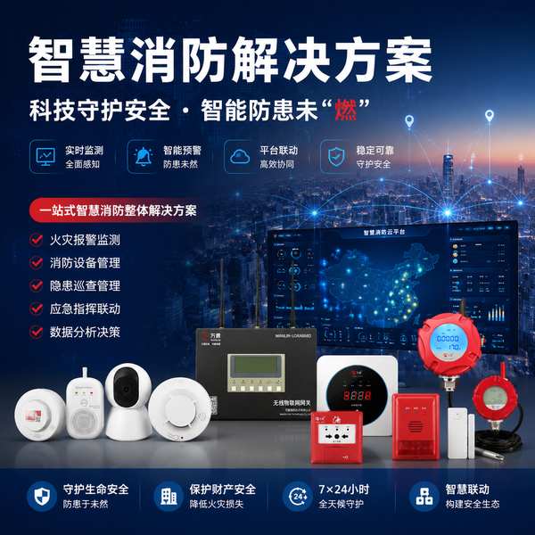 潜江智慧感温火灾探测报警器选哪家？万霖源头厂家靠谱推荐