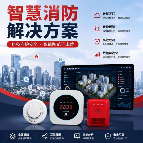 沈阳智慧感温火灾探测报警器怎么选？万霖智慧消防专业方案
