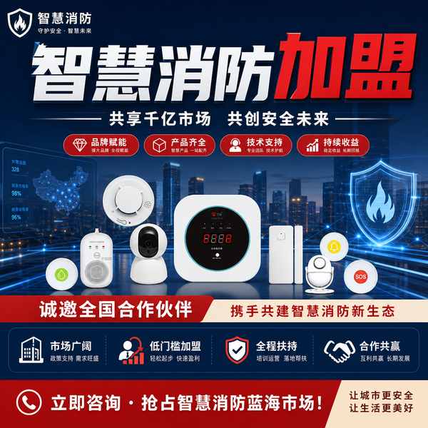 智慧消防加盟项目-鹰潭地区部署现场 智慧消防加盟项目-鹰潭地区部署现场 — 消防物联网感知终端与预警平台联动运行