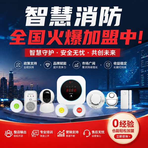 普洱智慧消防加盟怎么选？智慧消防创业投资回报与盈利模式解析