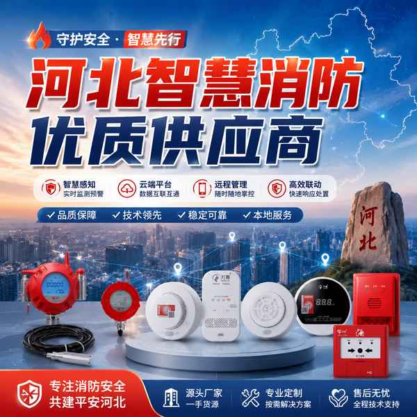 河北智慧消防系统-辛集地区部署现场 — 消防物联网感知终端与预警平台联动运行