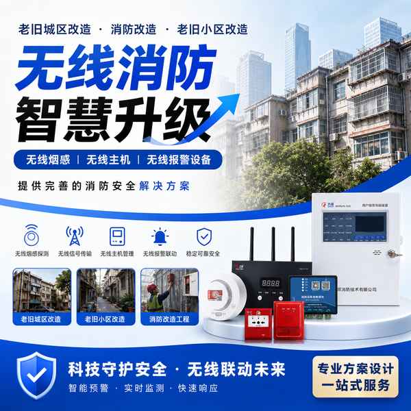 老旧小区智慧燃气报警器西安项目实拍 老旧小区智慧燃气报警器项目实拍 — 西安老旧小区消防改造工程现场