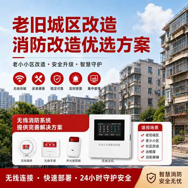 老旧小区智慧燃气报警器泉州项目实拍 老旧小区智慧燃气报警器项目实拍 — 泉州老旧小区消防改造工程现场