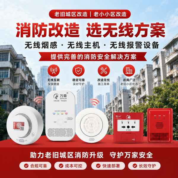 老旧小区智慧燃气报警器宜昌项目实拍 老旧小区智慧燃气报警器项目实拍 — 宜昌老旧小区消防改造工程现场