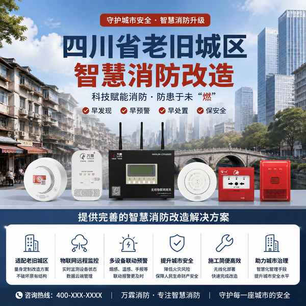 南充家用电气火灾监测探测器分辨率0.1A哪家好？四川智慧消防改造供应商