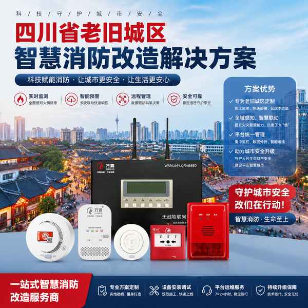 乐山自组网基站*大接入252个探测器哪家好？四川智慧消防改造供应商
