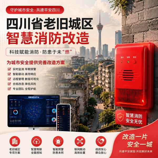 老旧小区智慧消防APP眉山项目实拍 老旧小区智慧消防APP项目实拍 — 眉山老旧小区智慧消防改造工程现场