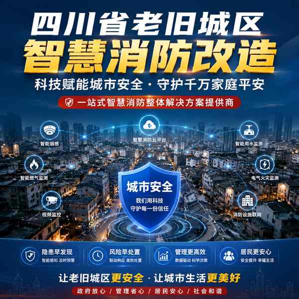 智慧消防可视化大屏金牛区项目实拍 智慧消防可视化大屏项目实拍 — 金牛区老旧小区智慧消防改造工程现场