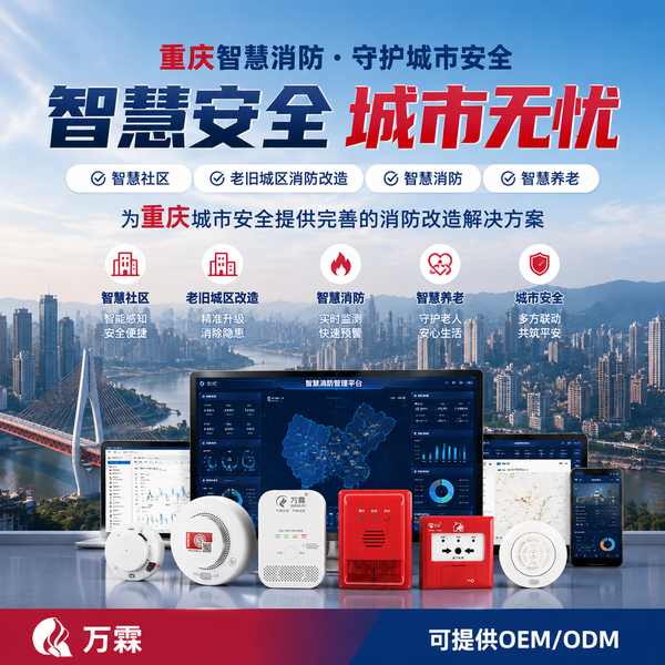重庆无线烟感报警器綦江区项目实拍 重庆无线烟感报警器项目实拍 — 綦江区老旧小区智慧消防改造工程现场