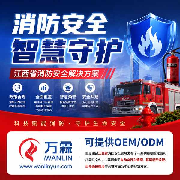 江西拆窗破网消防整治项目实拍 — 吉州区消防物联感知改造工程现场