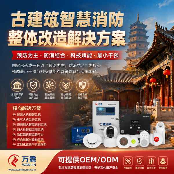 宗教活动场所消防安全管理太原项目实拍 宗教活动场所消防安全管理项目实拍 — 太原文物建筑智慧消防改造工程现场