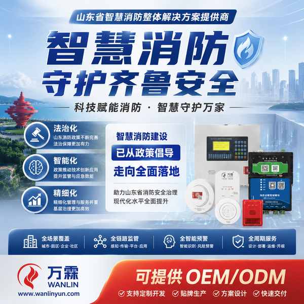 平原山东住宅小区智慧消防厂家推荐源头工厂方案报价与OEM/ODM合作解析
