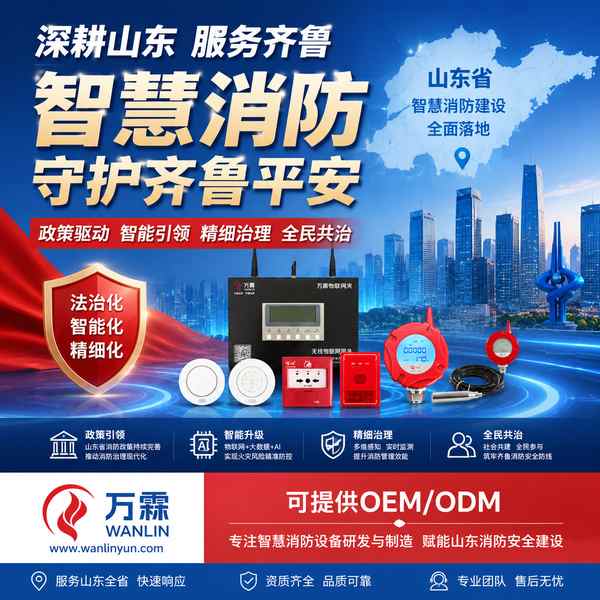 灭火器标识济宁项目实拍 灭火器标识项目实拍 — 济宁智慧消防设备部署工程现场