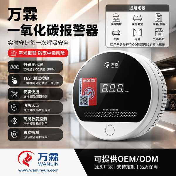 黄冈取暖季一氧化碳报警器哪家好？农村自建房与燃煤取暖防范方案与源头厂家直供指南