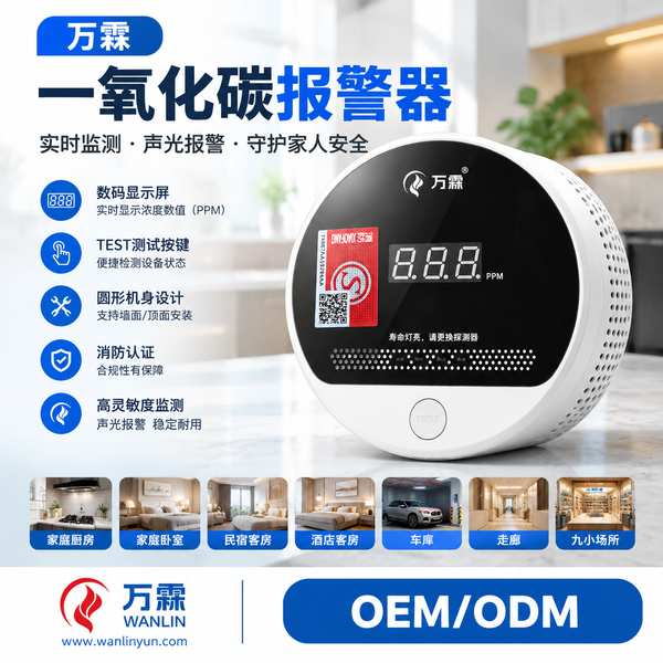 鄂尔多斯取暖季一氧化碳报警器哪家好？农村自建房与燃煤取暖防范方案与源头厂家直供指南