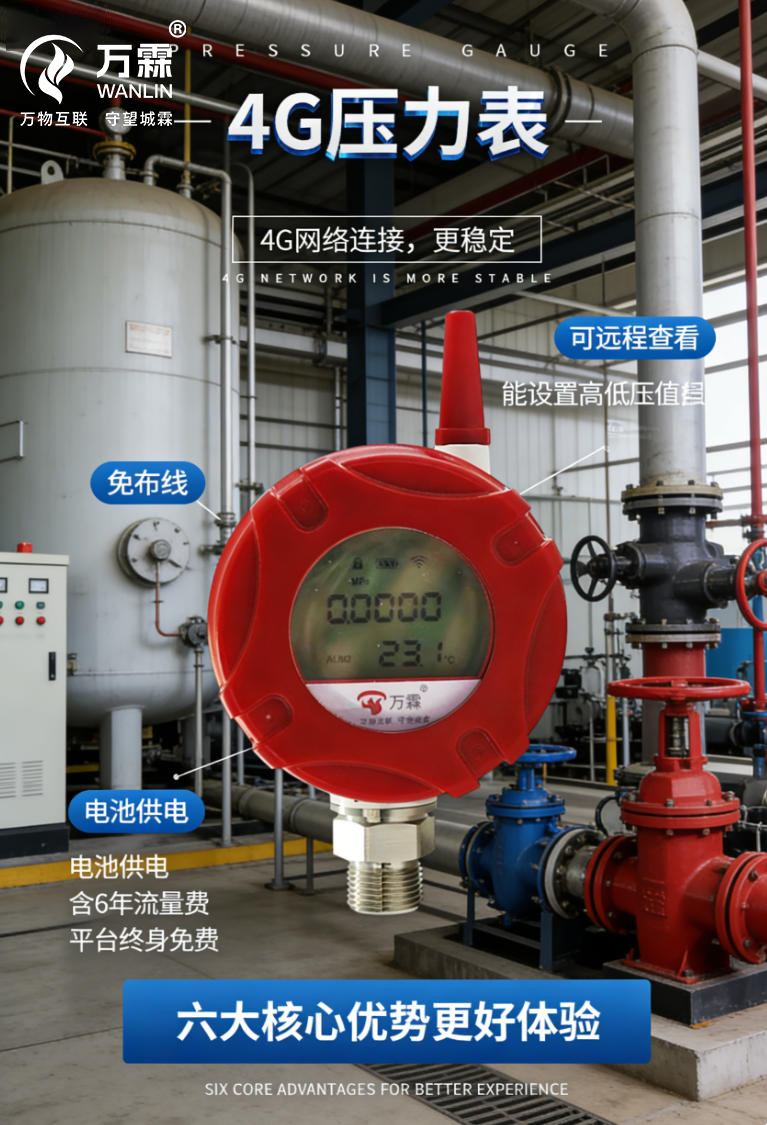 工业压力监测大变革，这四款4G压力表成“救.....