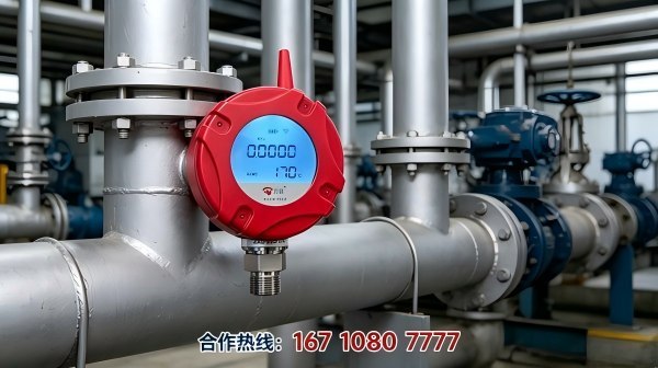 深圳福田龙湖天街智慧消防压力表，智能远程监测
