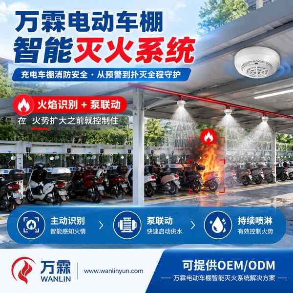 湖北电动车棚火焰识别摄像头哪家好？识别能力与选型配置方案与源头厂家直供指南