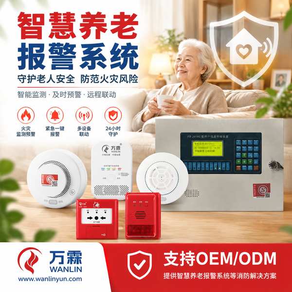 福州市智慧养老报警系统现场